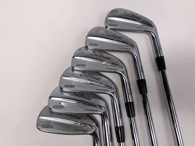 Titleist 718 MB Iron Set 4-9 NS Pro Modus 3 Tour 125 Extra Stiff Steel RH