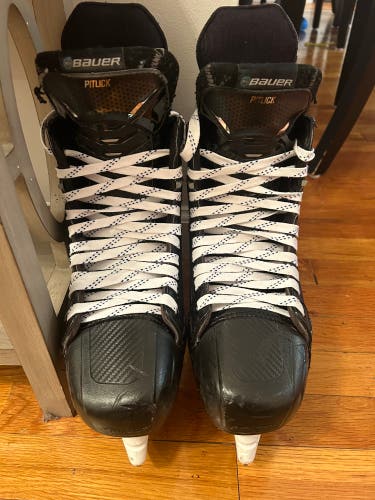 Slightly Used Prostock NYR T. Pitlick Bauer Surpreme Mach Hockey Skates
