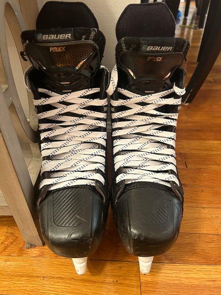 Slightly Used Prostock NYR T. Pitlick Bauer Surpreme Mach Hockey Skates