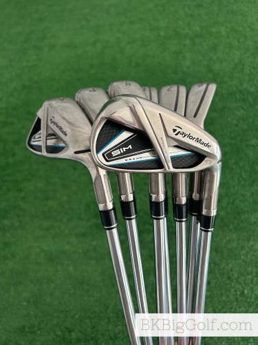 Taylormade Sim Max Iron Set 5-A / KBS Max 85 Regular