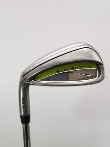 LEFTY 2007 NIKE SLINGSHOT 4D 7 IRON STIFF STEEL SHAFT 37" GOOD