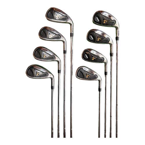 Turbo Power XP i Hybrid Iron Set 3-PW Regular Flex Steel Shafts RH +2 Inches