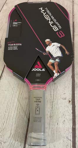 Tyson McGuffin Magnus 3 Joola Pickleball Paddle 16MM Propulsion Core Pink Gray