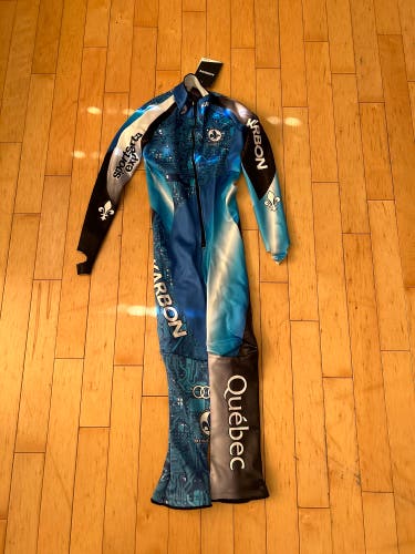 BRAND NEW Blue Karbon Ski Speed Suit