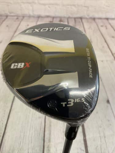 Tour Edge Exotics CBX Fairway Wood - #3 Wood / 16.5° - Right Hand CUSTOM FIT!