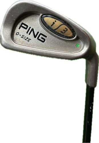 Ping i3 O-Size Green Dot 3 Iron 350 Series Stiff Flex Graphite Shaft RH 39”L