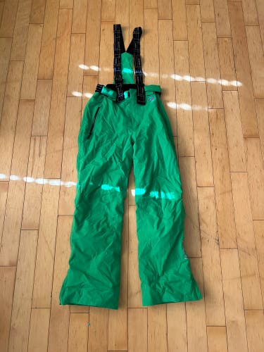 Green Used Unisex Karbon Ski Pants