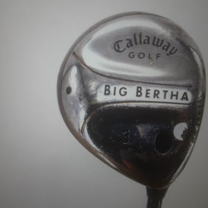 Used Women's Big Bertha Fairway Wood Ladies Flex 3 Wood