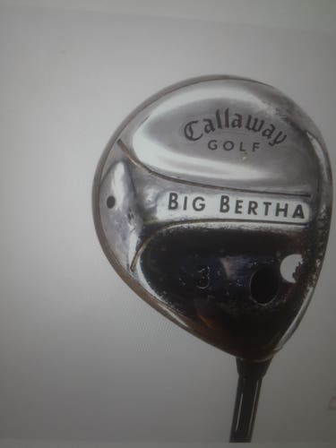 Used Women's Big Bertha Fairway Wood Ladies Flex 3 Wood