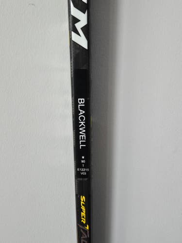 CCM Super Tacks AS1 Pro Stock Stick - Blackwell - Right - 90 Flex