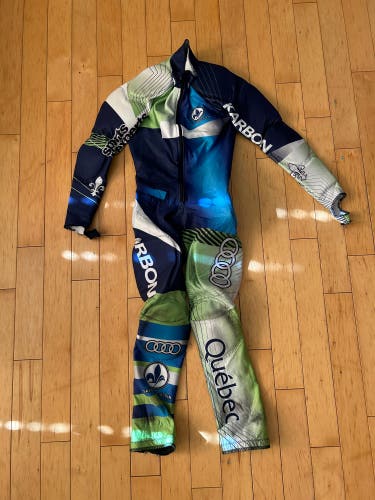 Used Small Karbon Ski Suit FIS Legal