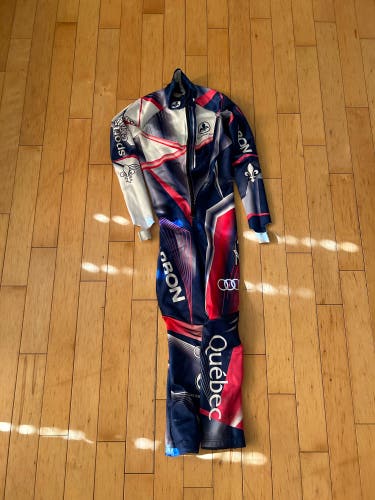 Used Small Karbon Ski Suit FIS Legal