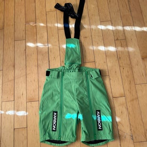 Green New Unisex Karbon Ski Shorts