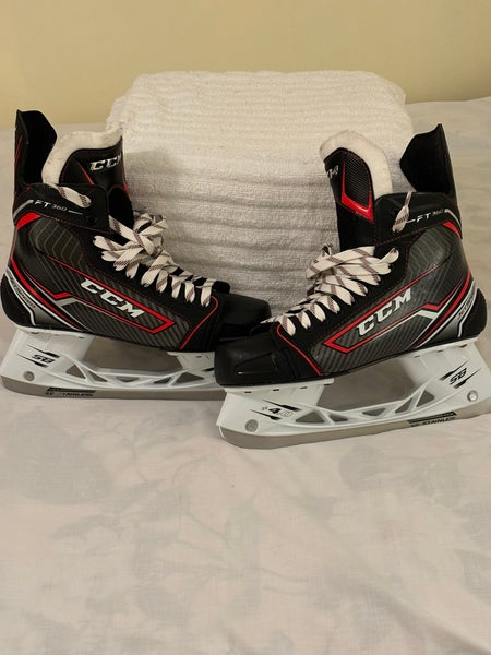 CCM Jetspeed FT360 Senior Men's Ice Hockey Skates 10.5D Excellent Condition