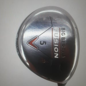 Used Women's Callaway Big Bertha Fusion Right Handed Fairway Wood Ladies Flex 5 Wood