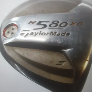 Used Women's TaylorMade R580 Right Handed Fairway Wood Ladies Flex 3 Wood