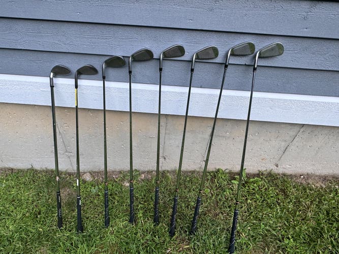 Used Men's TaylorMade Right Handed  r7 Iron Set