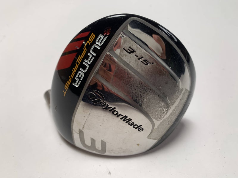 Taylormade Burner Superfast 3 Fairway Wood 15* HEAD ONLY Mens RH