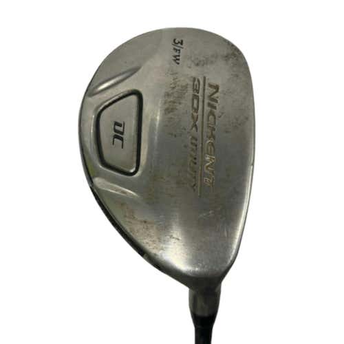 Used Nickent 3dx Utility 3 Wood Regular Flex Graphite Shaft Fairway Woods