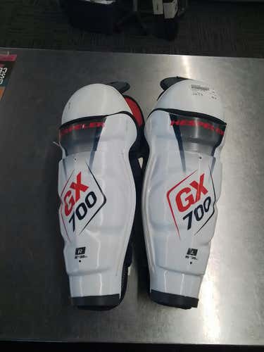 Used Hespeler Gx700 15" Hockey Shin Guards