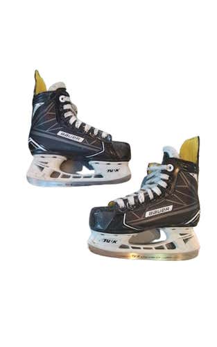 Used Bauer Supreme Ignite Pro Youth 11.5 Ice Hockey Skates