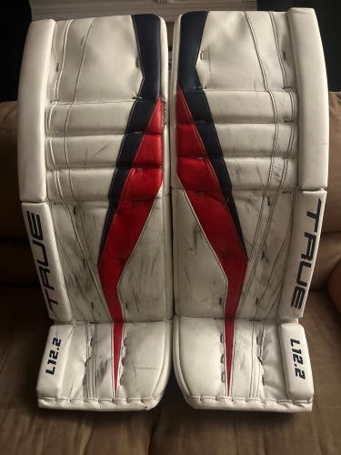 Pro Stock 34" Plus 1 True  L12.2 Goalie Leg Pads J.F Berube