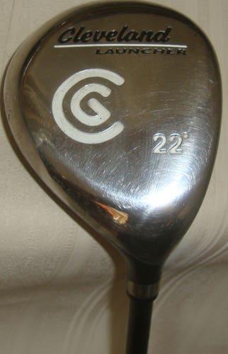 Cleveland Launcher Fairway 22° Flex Twist Plush Graphite Stiff Right handed