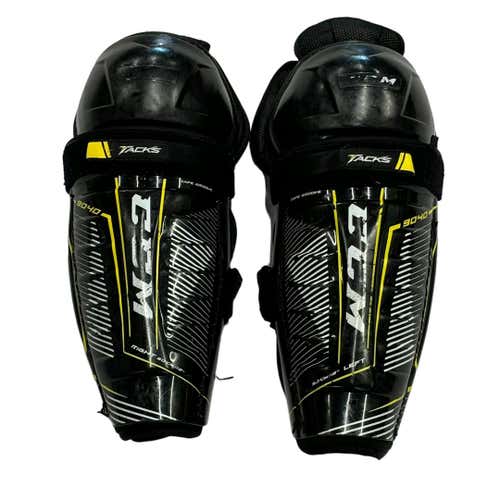 Used Ccm Tacks 9040 12" Hockey Shin Guards