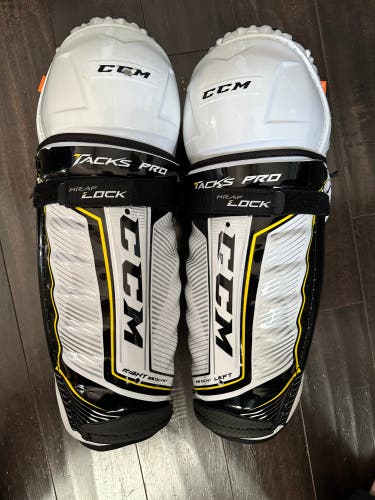 CCM Super Tacks Pro Stock Shin Pads 14”