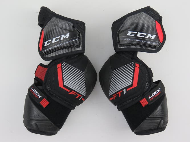 CCM JetSpeed FT1 NHL Pro Stock Hockey Player Elbow Pads Protective Senior Large