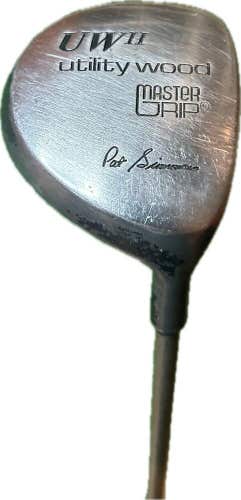 Master Grip By Pat Simmons UWII Utility Wood Senior Flex Graphite Shaft RH 40”L