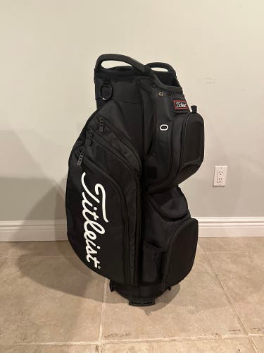 Black Titleist 15 Club Bag