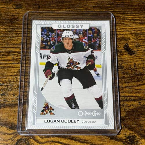 Logan Cooley Arizona Coyotes 2023-24 NHL Upper Deck OPC Glossy Rookie #R-45