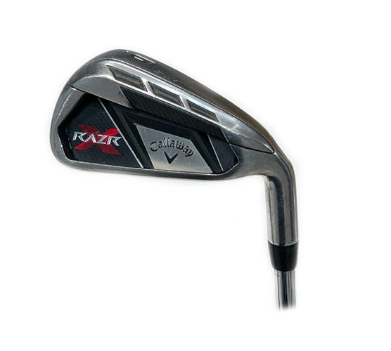 Callaway Razr X Single 6 Iron Steel Callaway Uniflex