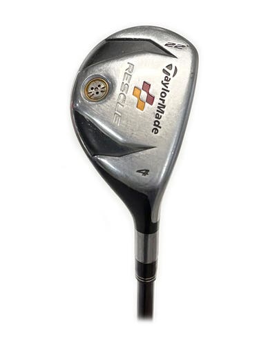 2009 TaylorMade Rescue 22* 4  Rescue Graphite REAX 65 Regular Flex