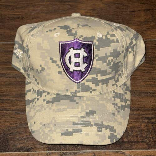 Holy Cross Crusaders NCAA Camo Adjustable Pepsi Team logo Promotional hat