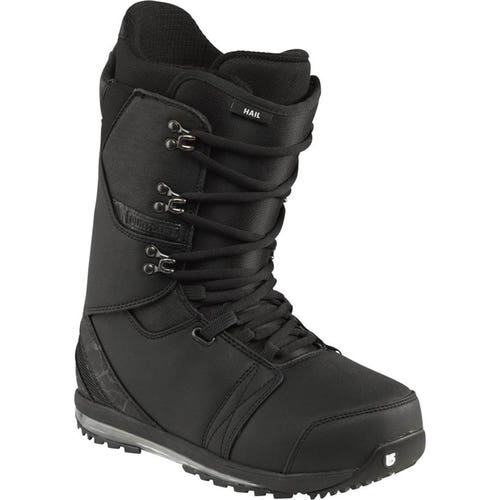 NEW! $280 Burton Hail Mens Snowboard Boots! Size 7  Black  Traditional Lace