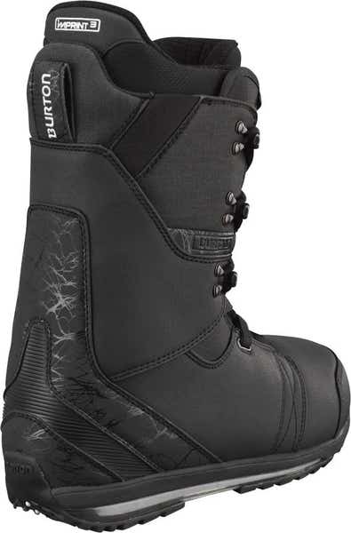 NEW $280 Burton Hail Mens Snowboard Boots!  Size 7  Black  Traditional Lace NEW! $280 Burton Hail Mens Snowboard Boots! *Black or Blue  main image 2