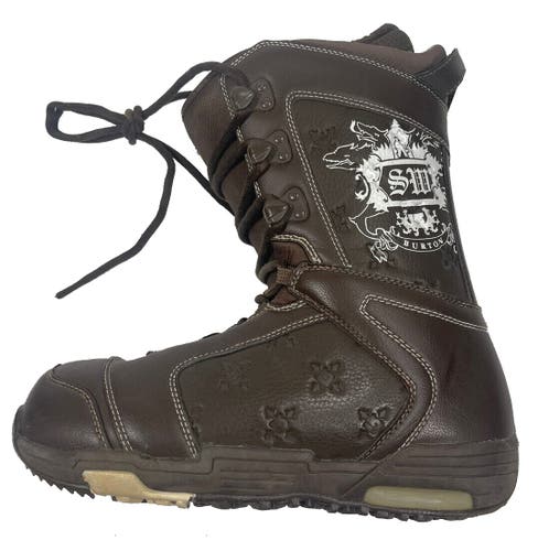 NEW! $280 Burton Shaun White Snowboard Boots! US 6 UK 5 Mondo 24 Euro 38  Brown