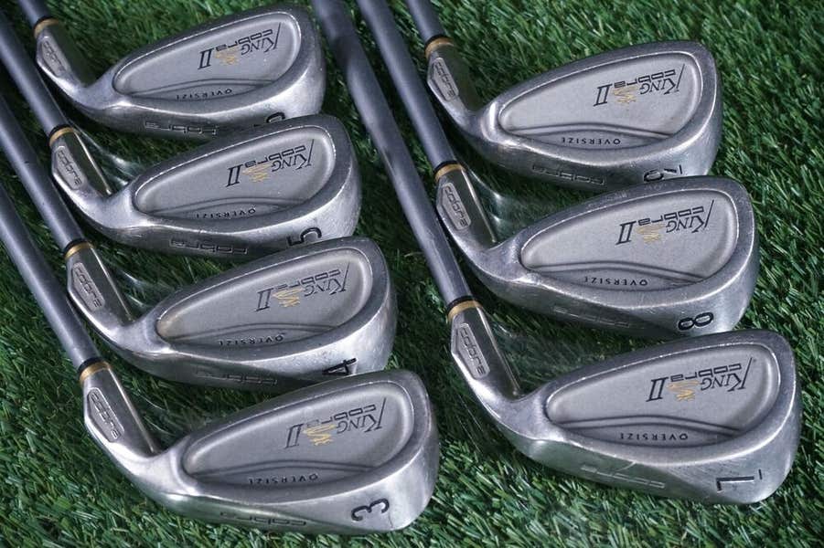 KING COBRA II OVERSIZE IRON SET 3-9 IQ SYSTEM HUMP STIFF FLEX