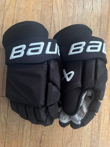 Pro Stock Bauer Vapor Hyperlite Gloves Silfverberg Ducks 14” Digital Palms