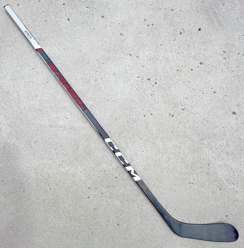 Used Senior CCM Left Handed P28 80 Flex Pro Stock Jetspeed FT6 Pro Hockey Stick