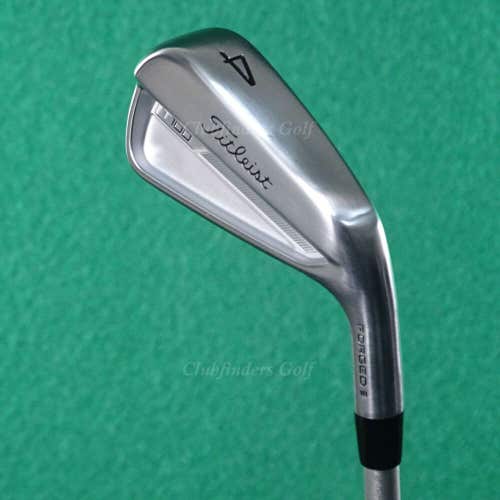 Titleist 2023 T100 Forged Single 4 Iron KBS Tour C-Taper 130 Steel Extra Stiff