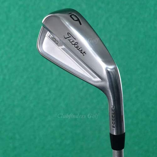 Titleist 2023 T100 Forged Single 6 Iron KBS Tour C-Taper 130 Steel Extra Stiff