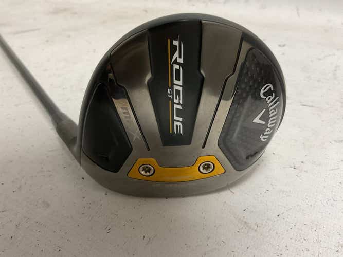 Used Callaway Rogue St Max 3 Wood Regular Flex Graphite Shaft Fairway Wood