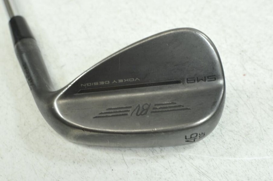 Titleist Vokey SM9 Jet Black 46*-10F Wedge Right Wedge Flex 