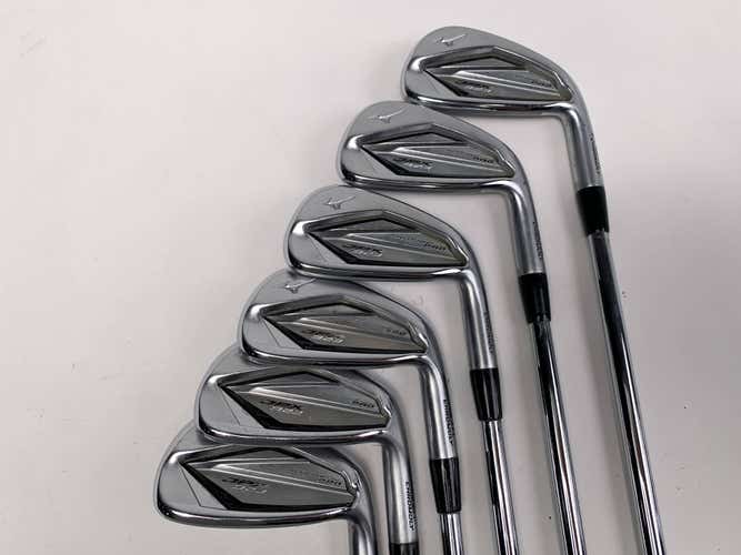 Mizuno JPX 923 Hot Metal Pro Iron Set 5-PW KBS $-Taper 120 Stiff Steel RH +1/2"