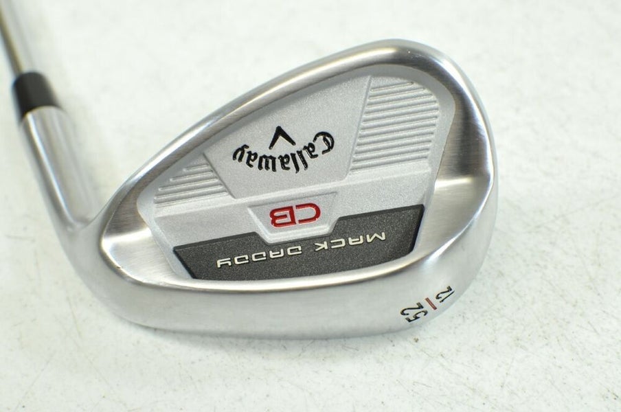 Callaway Mack Daddy CB 52*-12 Wedge Right KBS Hi-Rev 2.0 Steel  MINT # 179566