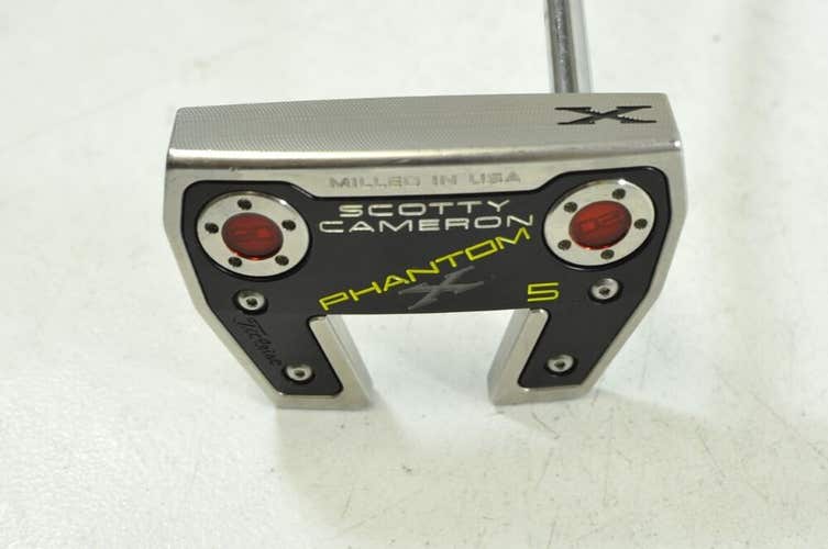 Titleist 2021 Scotty Cameron Phantom X 5 35" Putter Right Steel # 179609