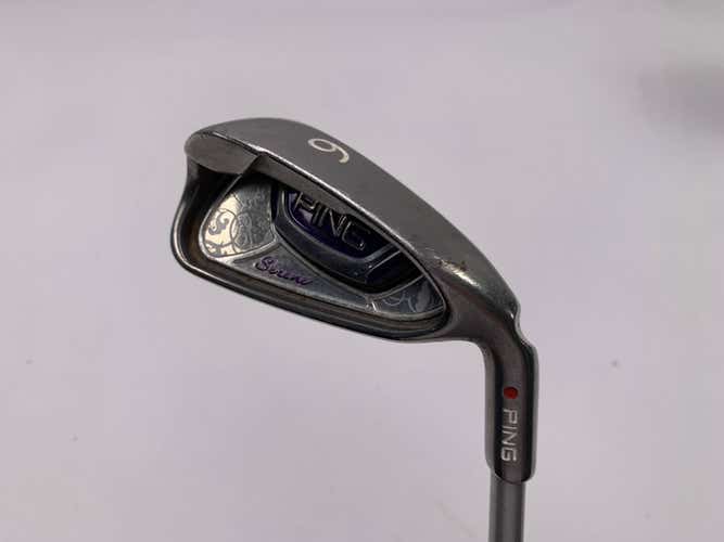 Ping Serene Single 6 Iron Red Dot 1* Flat ULT 210 Ladies Graphite Womens RH